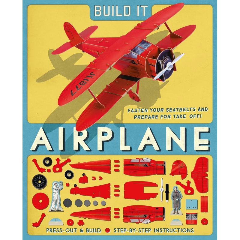 Build It: Airplane Book by Carltonkids