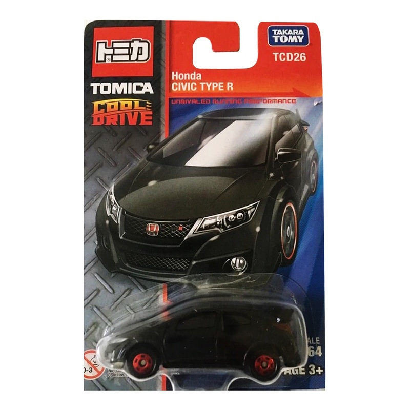 Honda Civic Type R Tomica Cool Drive TAKARA TOMY Model Car 1/64 Scale
