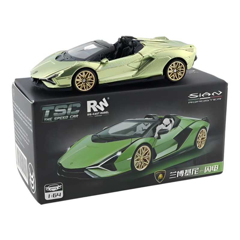 Lamborghini Sin Roadster The speed car (TSC) die-cast model 1:64