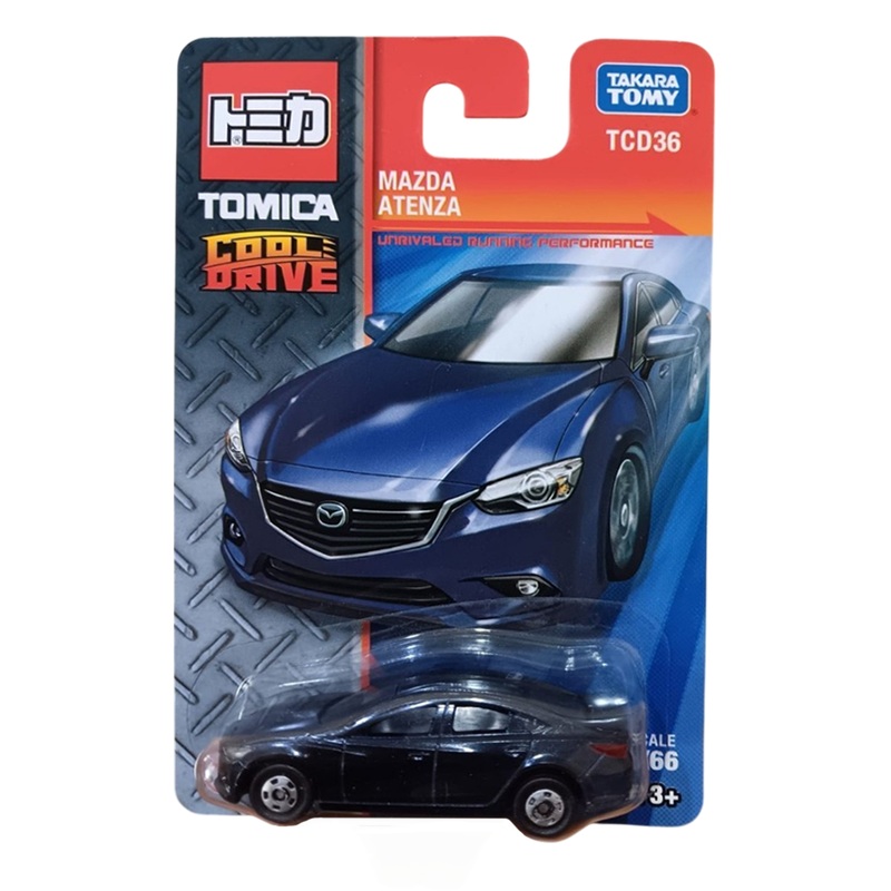 Mazda Atenza Tomica Cool Drive TAKARA TOMY Model Car 1/64 Scale (Blue)