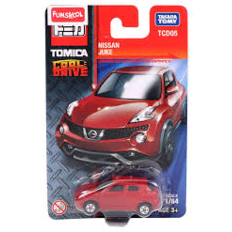 Nissan Juke Tomica Cool Drive TAKARA TOMY Model Car 1/64 Scale (Red)
