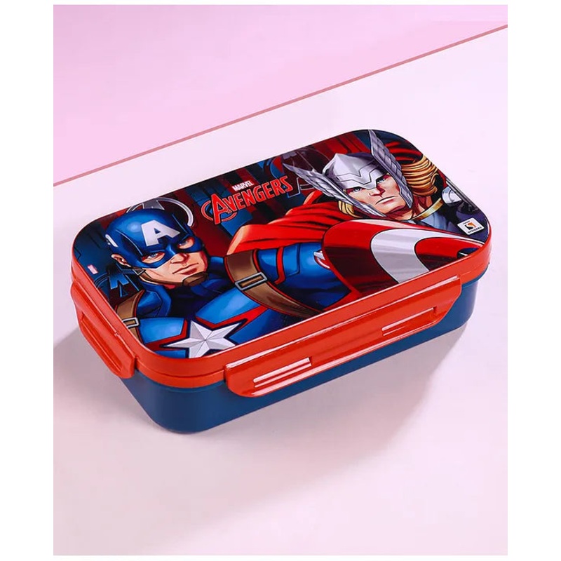 Striders Avengers Printed Lunch Box - 470Ml
