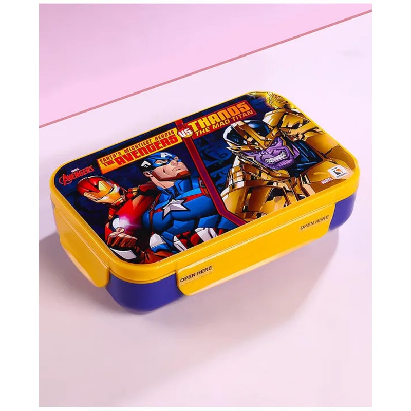 Striders Avengers Thanos Printed Lunch Box - 700Ml