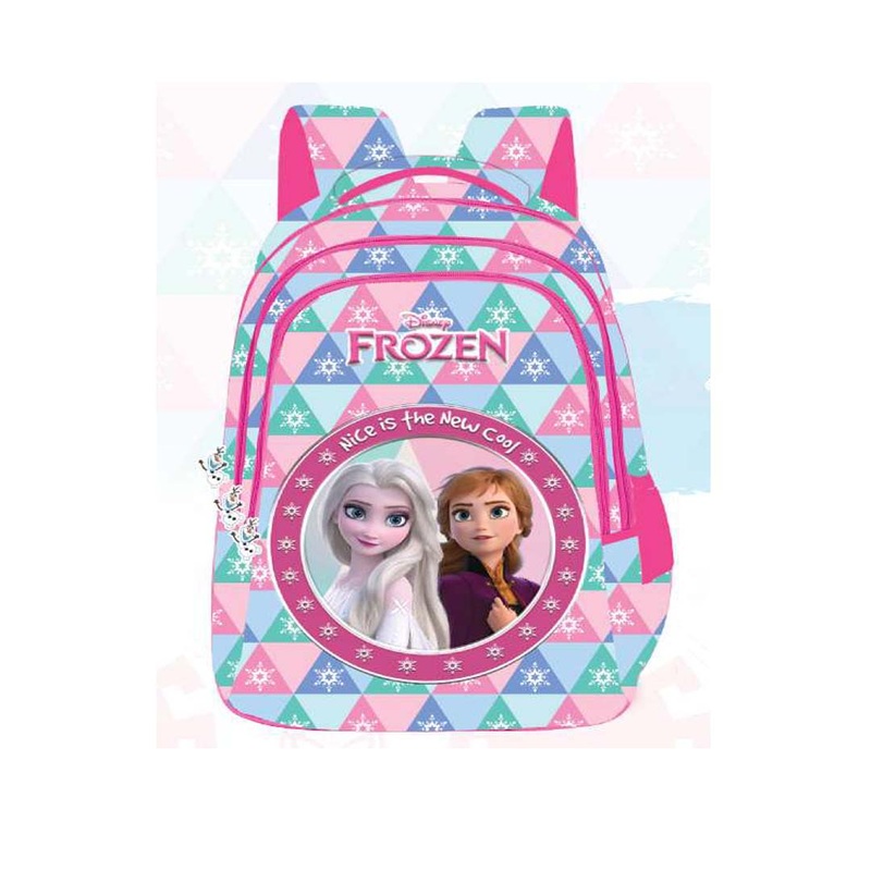 Striders Disney Frozen 16-Inch School Backpack  Elsa & Anna Themed Lightweight Bag for Kids