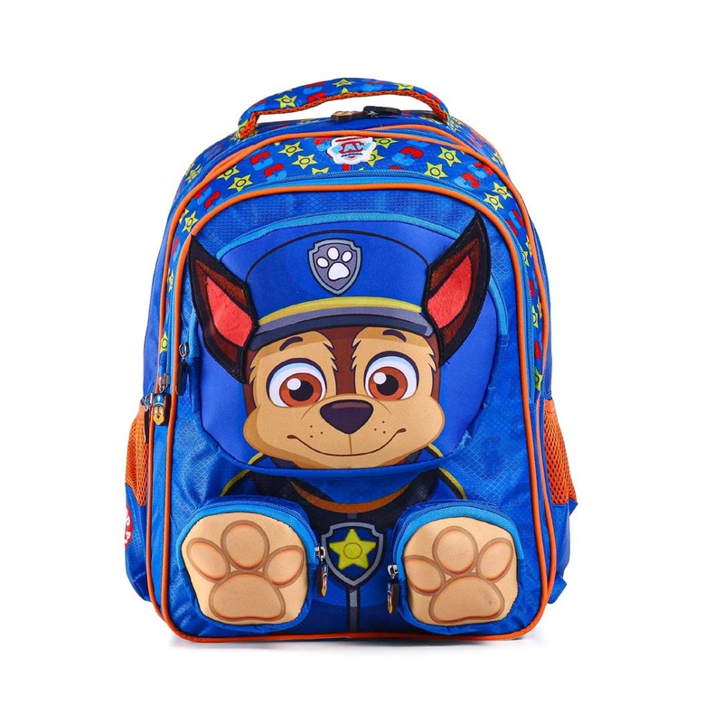 STRIDERS Paw Patrol Premium School Backpack Blue - 16 inches