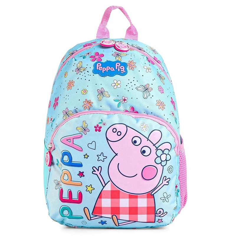 STRIDERS Peppa Pig 13-Inch Backpack Kids School Bag for Girls, and Preschoolers Fun & Cute Peppa Pig Design (2 yr to 4 yr) Kids