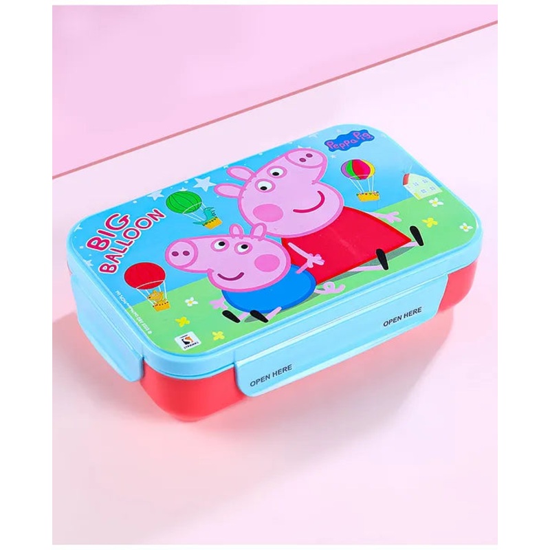 Striders Peppa Pig Printed Lunch Box - 700Ml