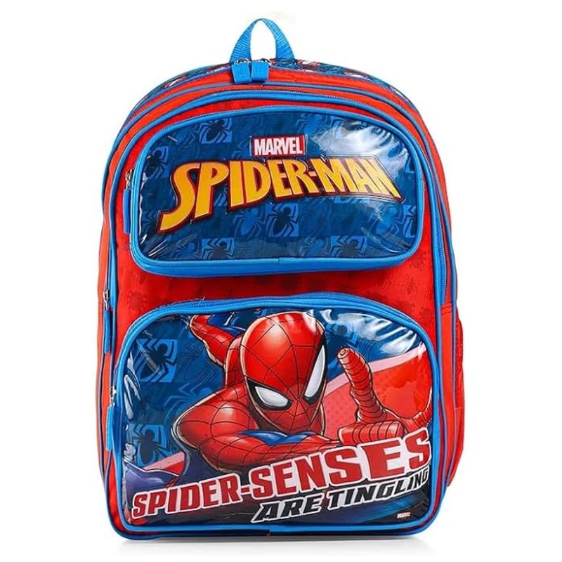 STRIDERS Spider-Man 14-inch Dynamic School Backpack Durable, Stylish, and Ready for Adventure