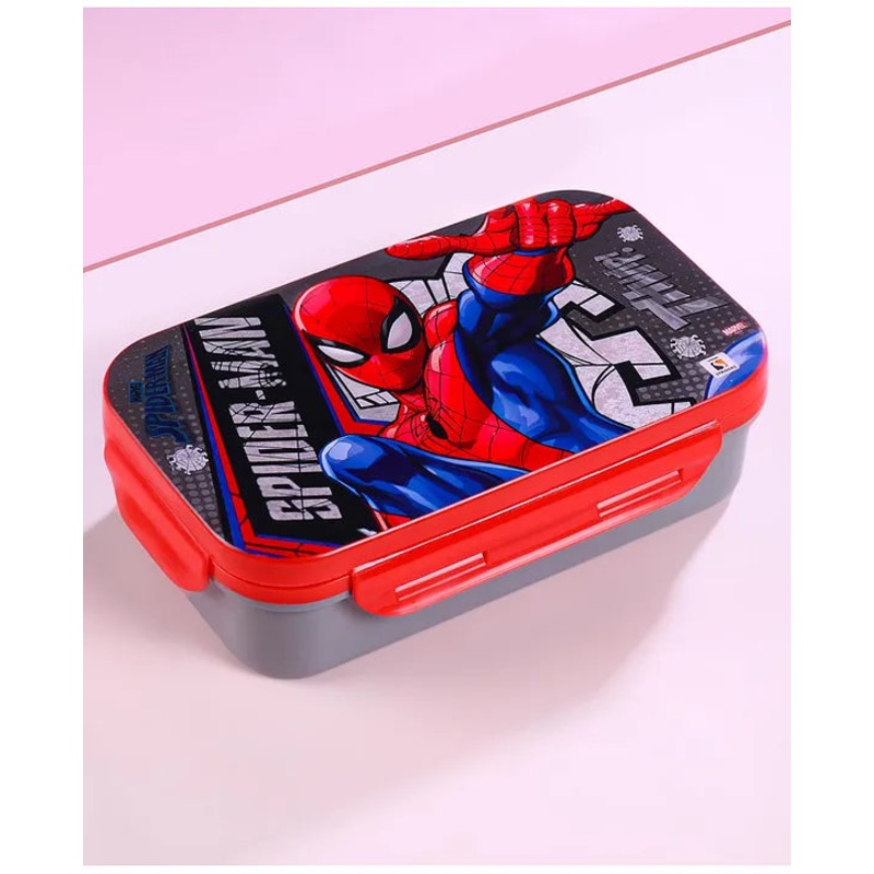 Striders Spider Man Printed Lunch Box - 470Ml