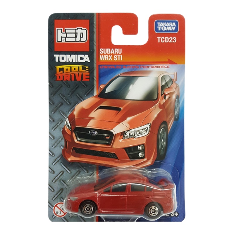 Subaru WRX STI Tomica Cool Drive TAKARA TOMY Model Car 1/62 Scale