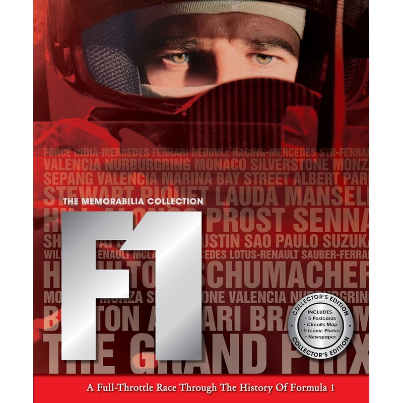 The Memorabilia Collection: Formula 1 Book by Igloo