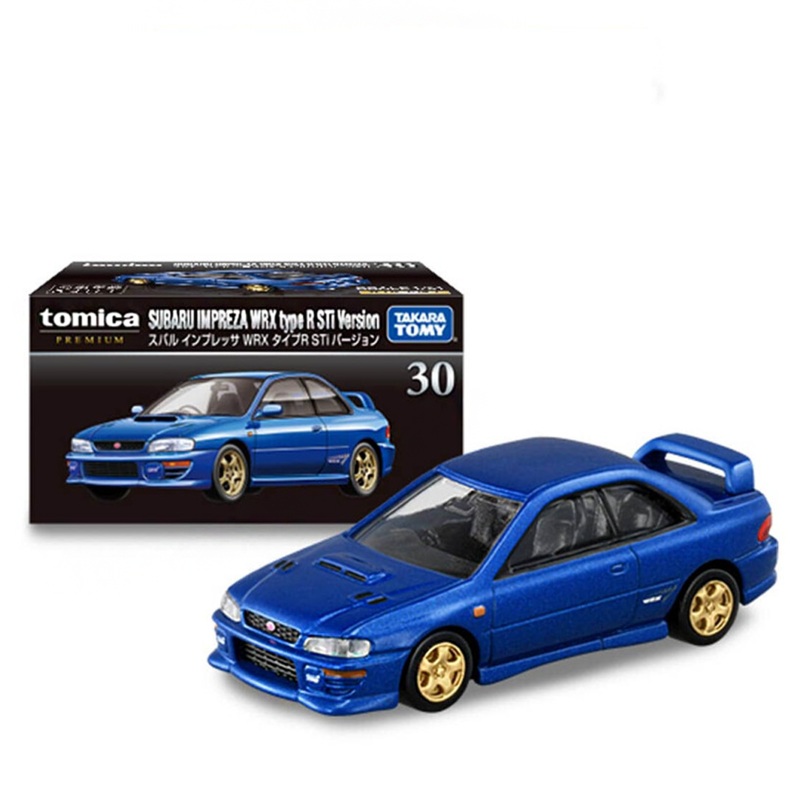 Tomica Premium 30 Subaru Impreza WRX Type R STi Version- TAKARA TOMY -Diecast Scale Model Car