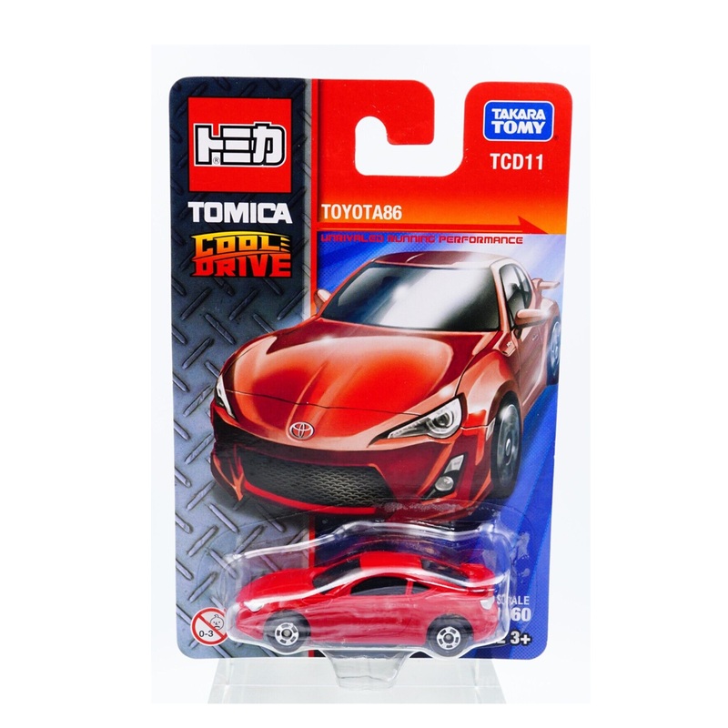 Toyota 86 Tomica Cool Drive TAKARA TOMY Model Car 1/60 Scale