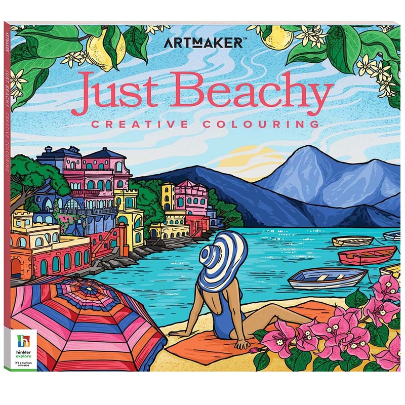 Art Maker Just Beachy Colouring Book