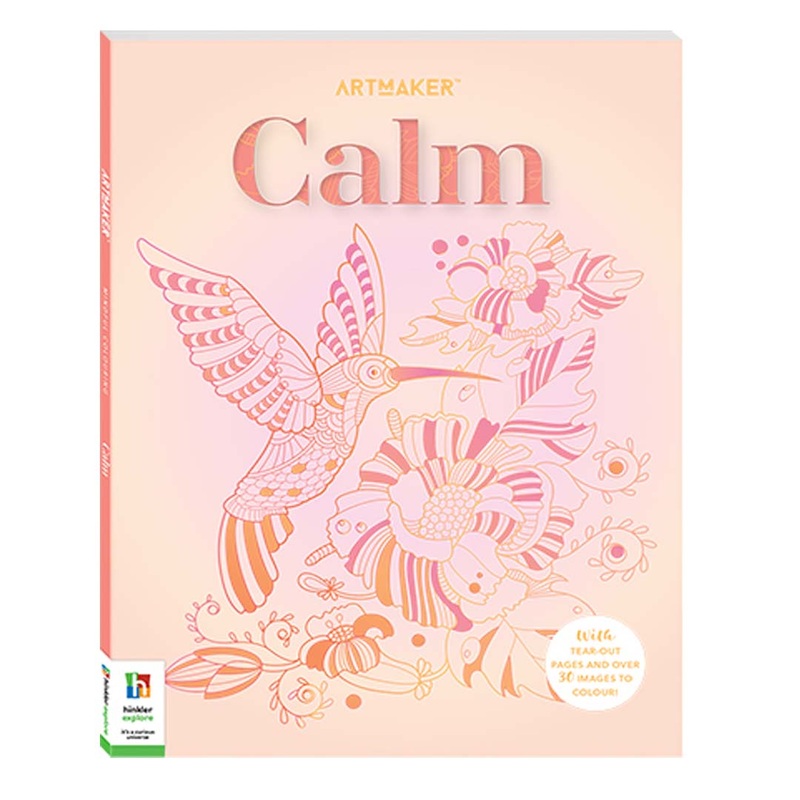 Art Maker Mindful Colouring: Calm  Find Your Inner Peace (By Hinkler)