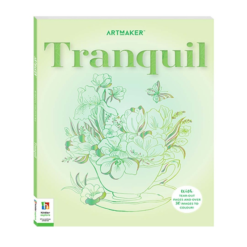 Art Maker Mindful Colouring: Tranquil  Find Your Calm (By Hinkler)