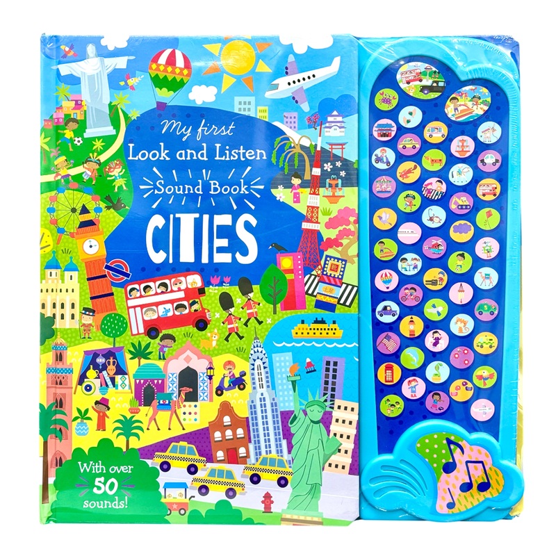 Cities My First Look and Listen - Sound Book by North Parade
