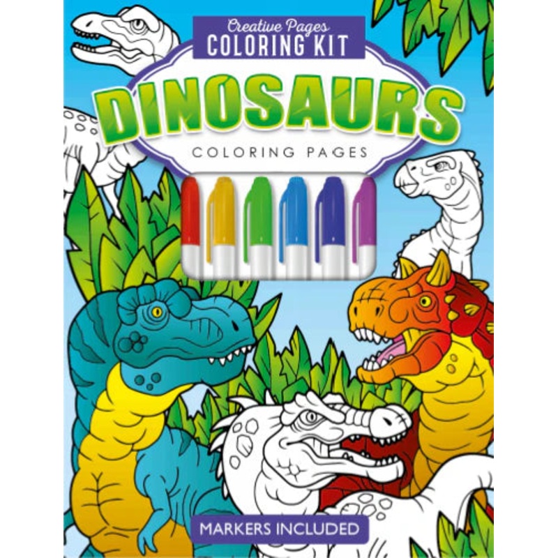 Dinosaurs Creative Pages Coloring Kit No review yet. Write Review