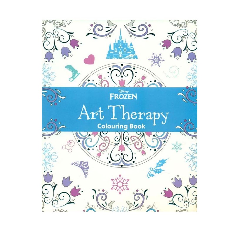 Disney Frozen: Art Therapy Colouring Book  Let It Go and Unwind Creatively! (By Parragon)