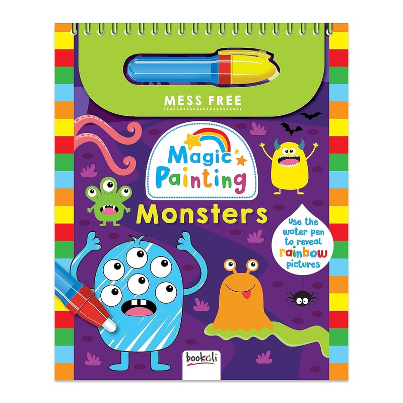 Magic Painting: Monsters  Unleash the Colorful Creepiness! (by Bookoli)