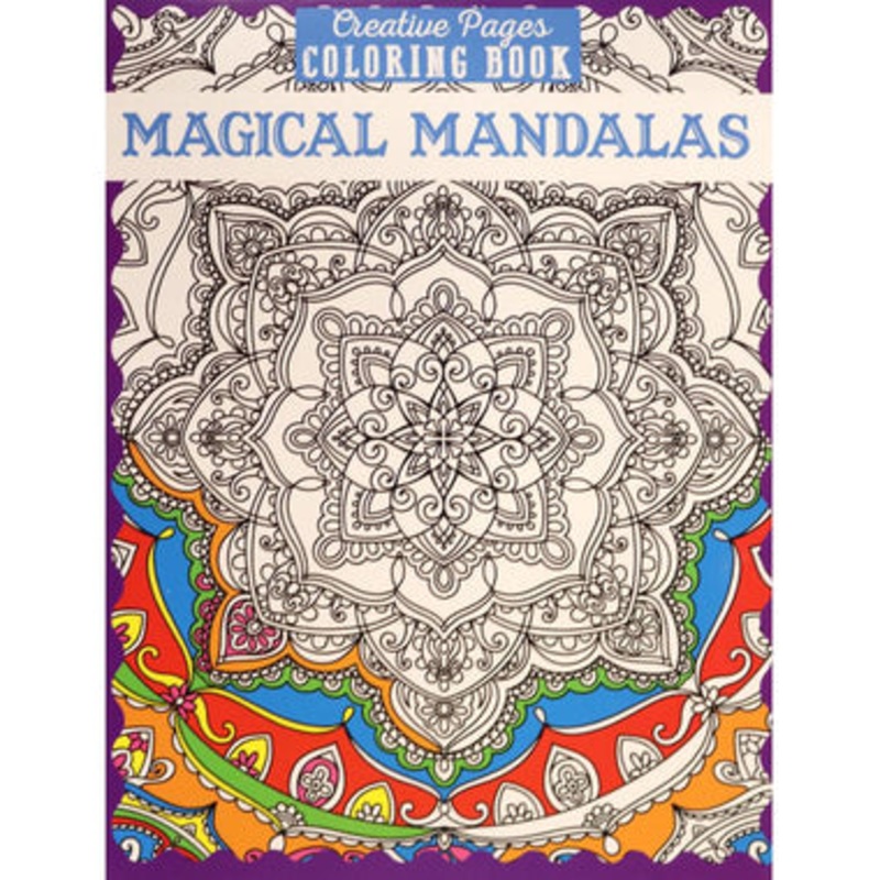Magical Mandalas: Color Your Way to Calm (Creative Pages by Page Publications  Includes Coloring