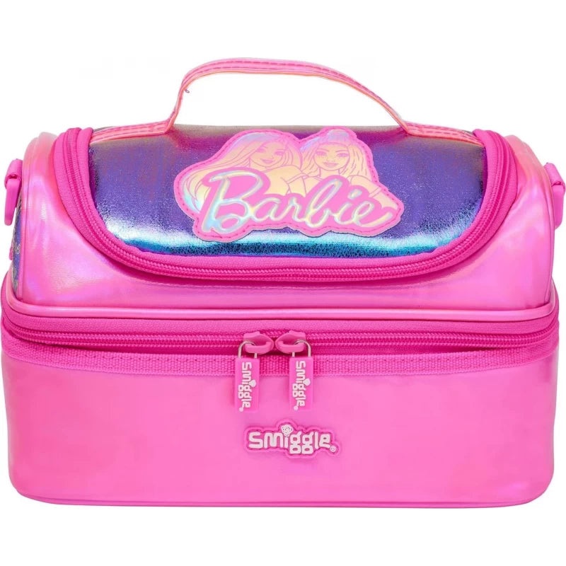 Smiggle Lunch Bag : Barbie Double Decker 7 Inch For Kids