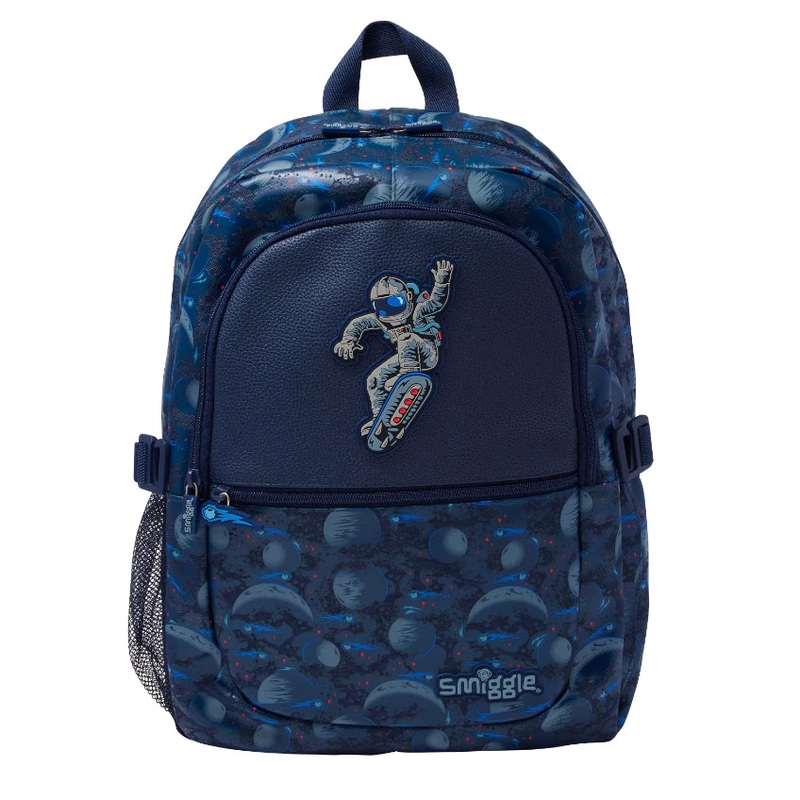 Smiggle School Bag : astronaut Colorful & Stylish 16 Inch Backpack for Kids