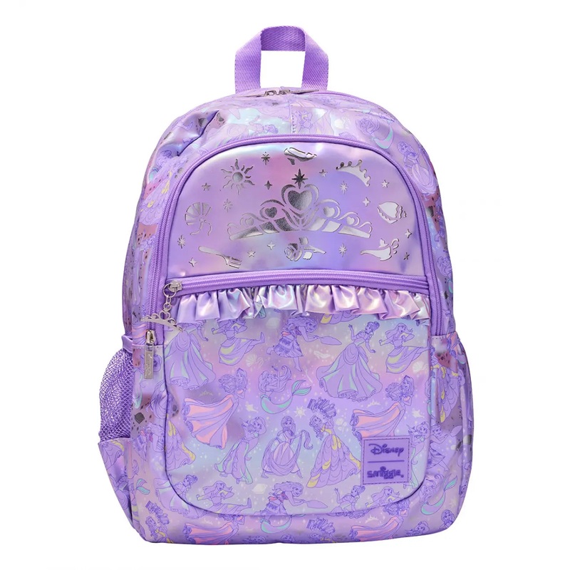 Smiggle School Bag : Disney Princess Colorful & Stylish 16 Inch Backpack for Kids