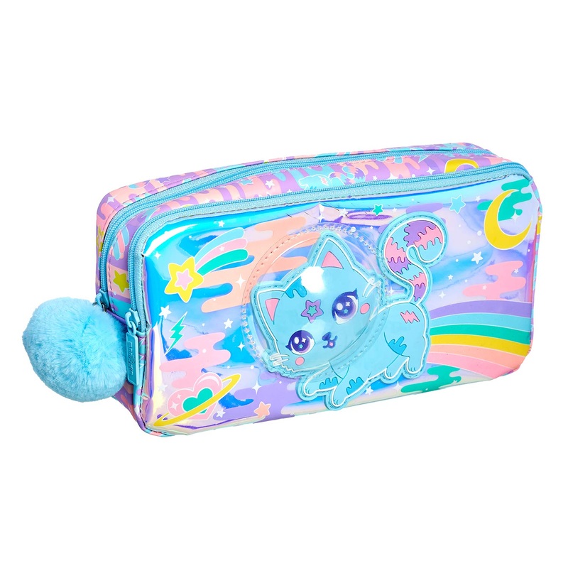 Smiggle Space Cat Pencil Case Pouch For Kids