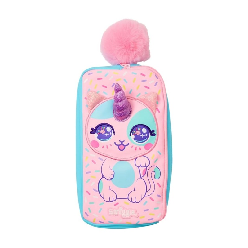 Smiggle Unicorn Cat Pencil Case Pouch For Kids