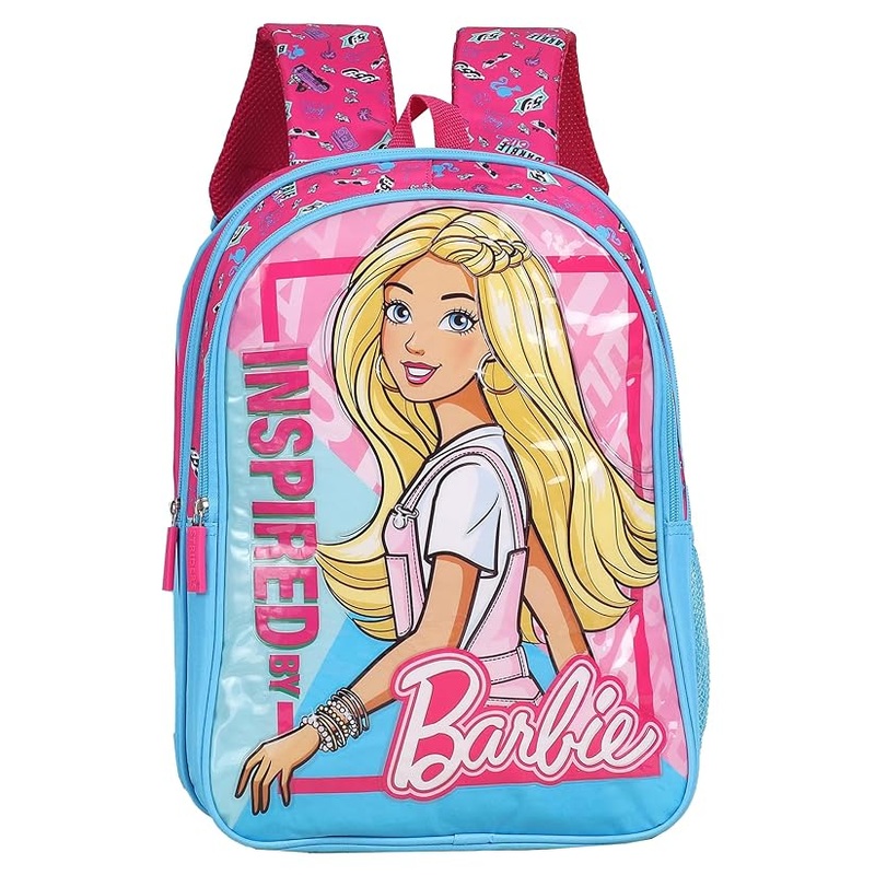 Striders Barbie Inspired School Bag  36 cm | Dreamy Style for Little Fashion Icons (Ages 3-5)