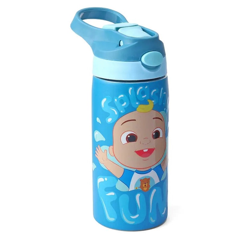 Striders CocoMelon Printed Stainless Steel Sipper Bottle - 500Ml