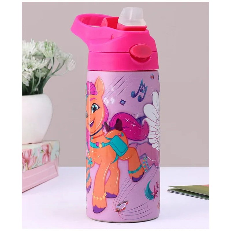 Striders My Little Pony Printed Stainless Steel Sipper Bottle - 500Ml