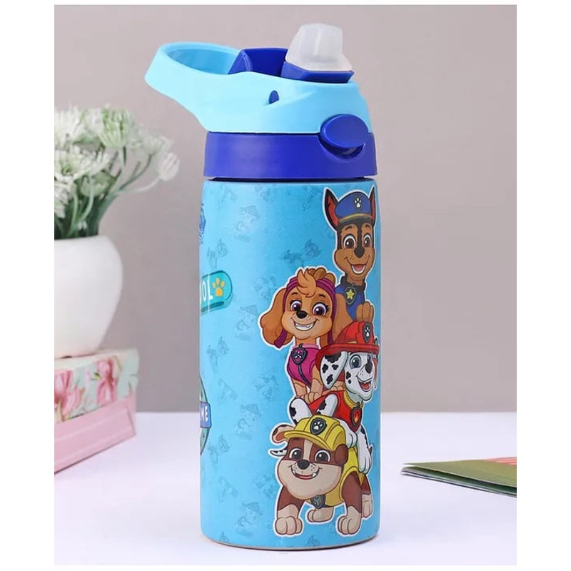 Striders Paw Patrol Printed Stainless Steel Sipper Bottle - 500Ml