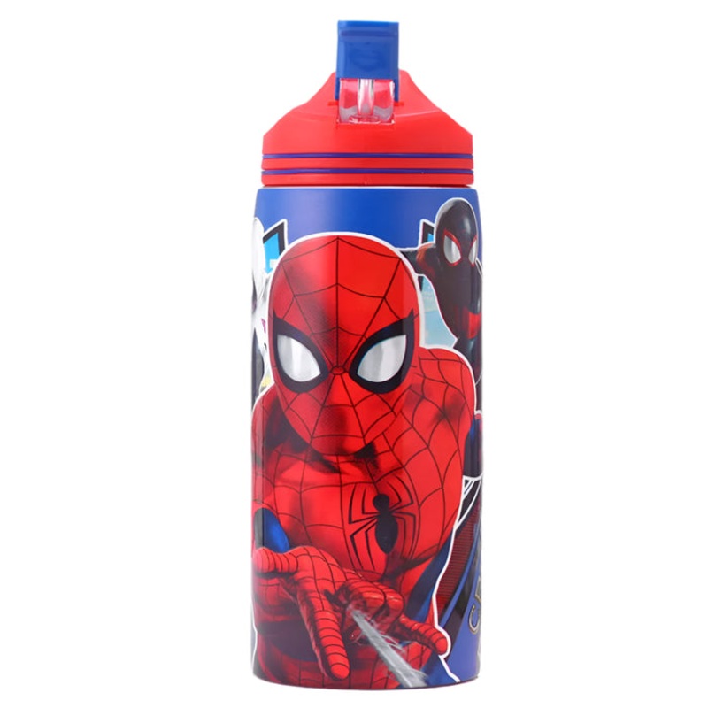 Striders Spider-Man Printed Stainless Steel Sipper Bottle - 700Ml