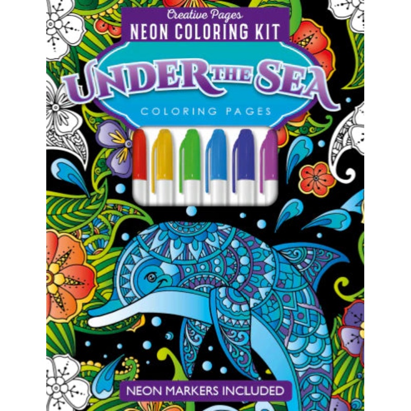 Under The Sea Creative Pages Coloring Book