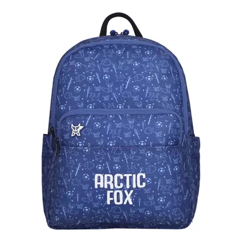 Arctic Fox School Bags Cuba Black 21L School Backpack  Stylish & Durable for Boys & Girls