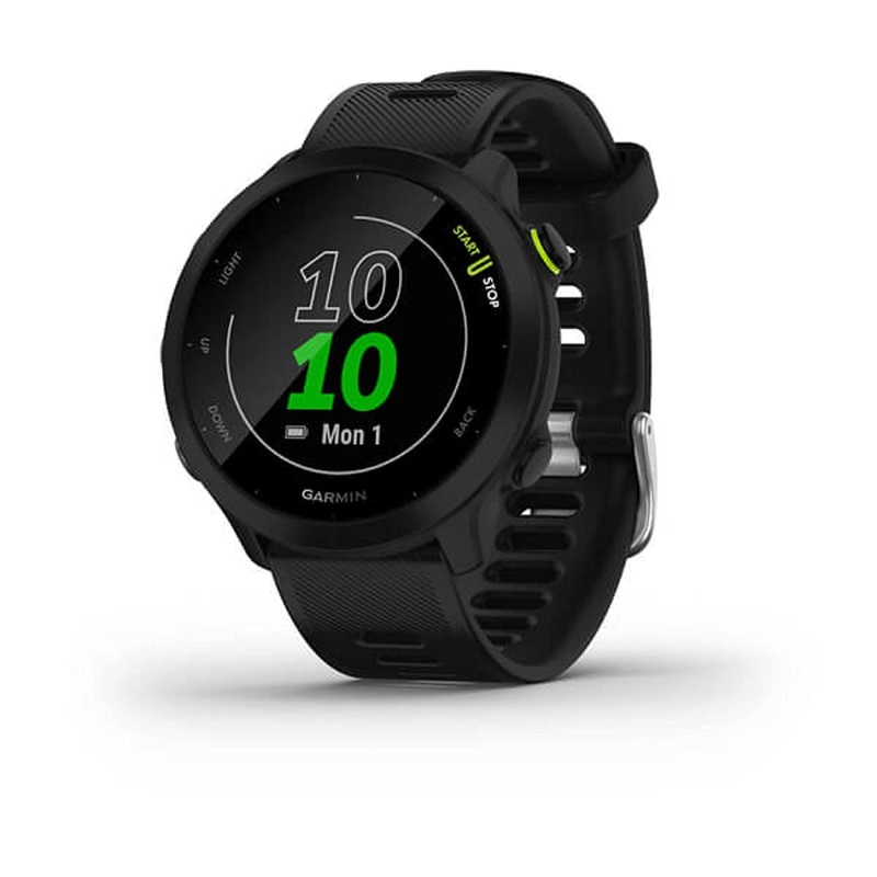 Garmin Forerunner 55, GPS Running Watch with Daily Suggested Workouts, Up to 2 Weeks of Battery Life (Black)