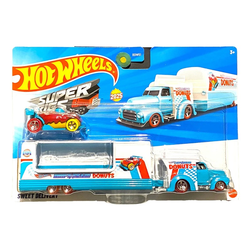 Hot Wheels Super Rigs Sweet Delivery Diecast Car