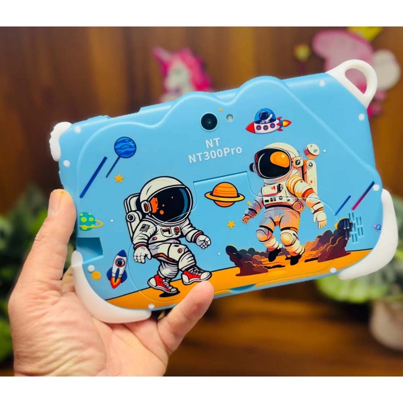 Kids Learning Tablet  7" HD, 128GB, Dual Cameras, 4G/WiFi, Parental Lock, Fall-Proof Cover