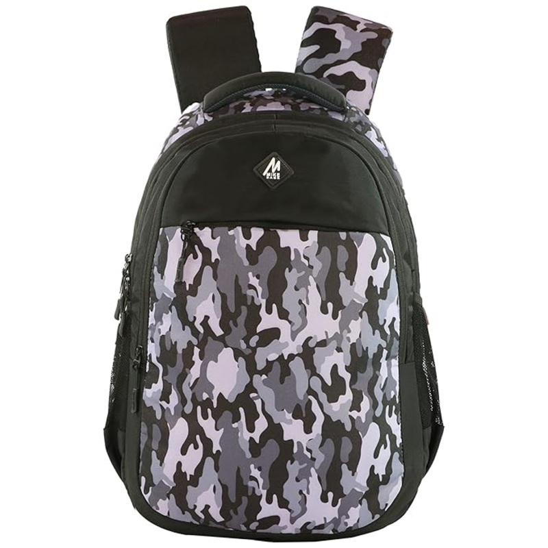 Mike Bags Juno Unisex School Bags For Toddlers  Compact & Cute Grey Backpack