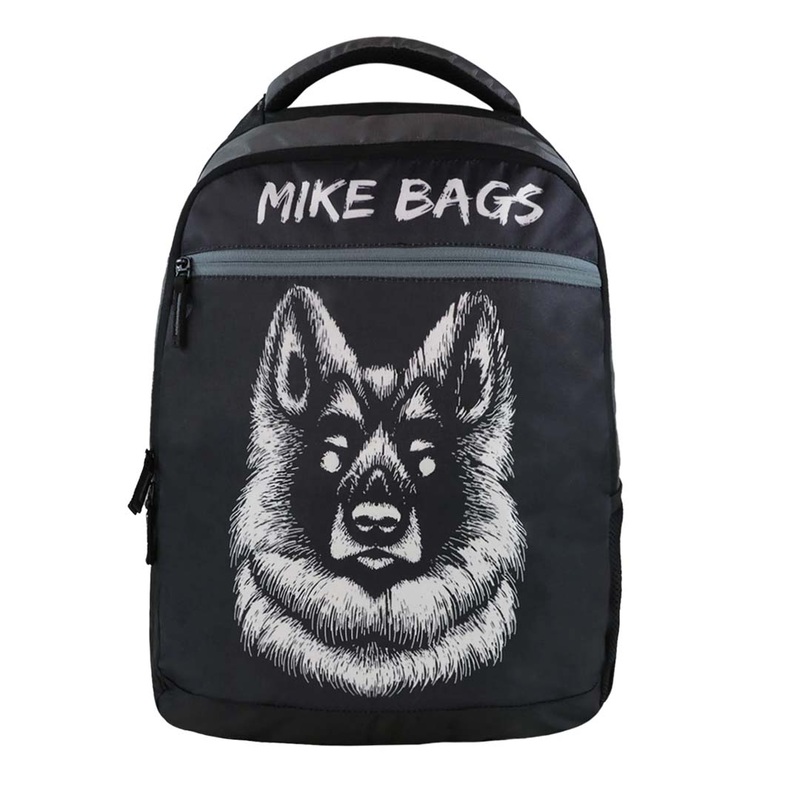 Mike Mellow Backpack  Black | 18-Inch Stylish & Durable Everyday Backpack