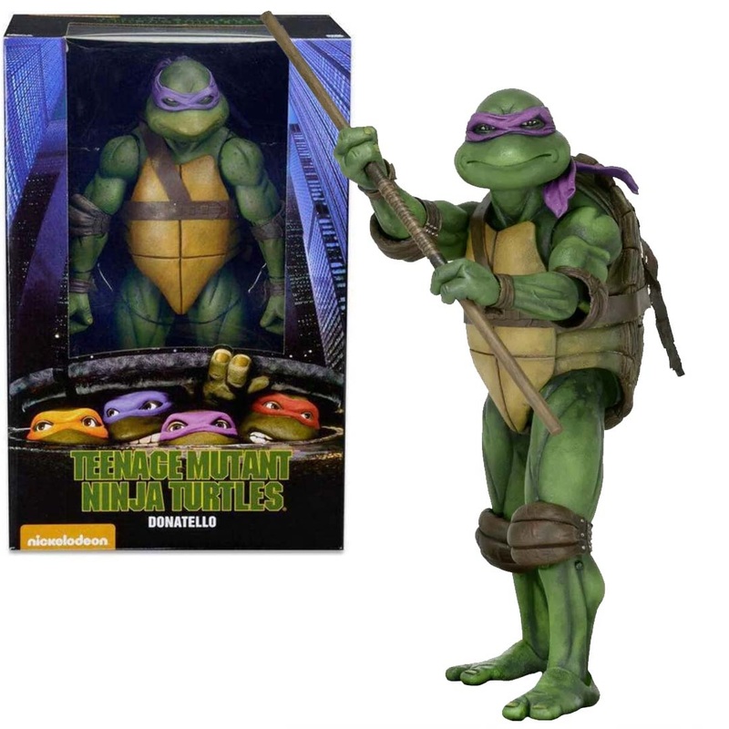 NECA  Teenage Mutant Ninja Turtles (1990 Movie)  1/4 Scale Action Figure  Donatello