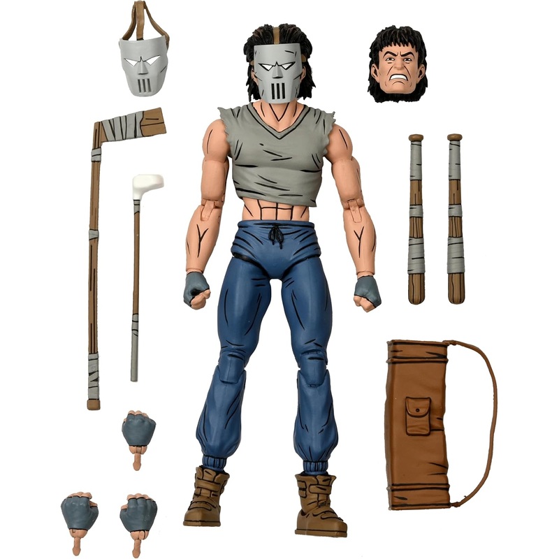 NECA  Teenage Mutant Ninja Turtles (Mirage Comics)  7 Scale Action Figure  Casey Jones