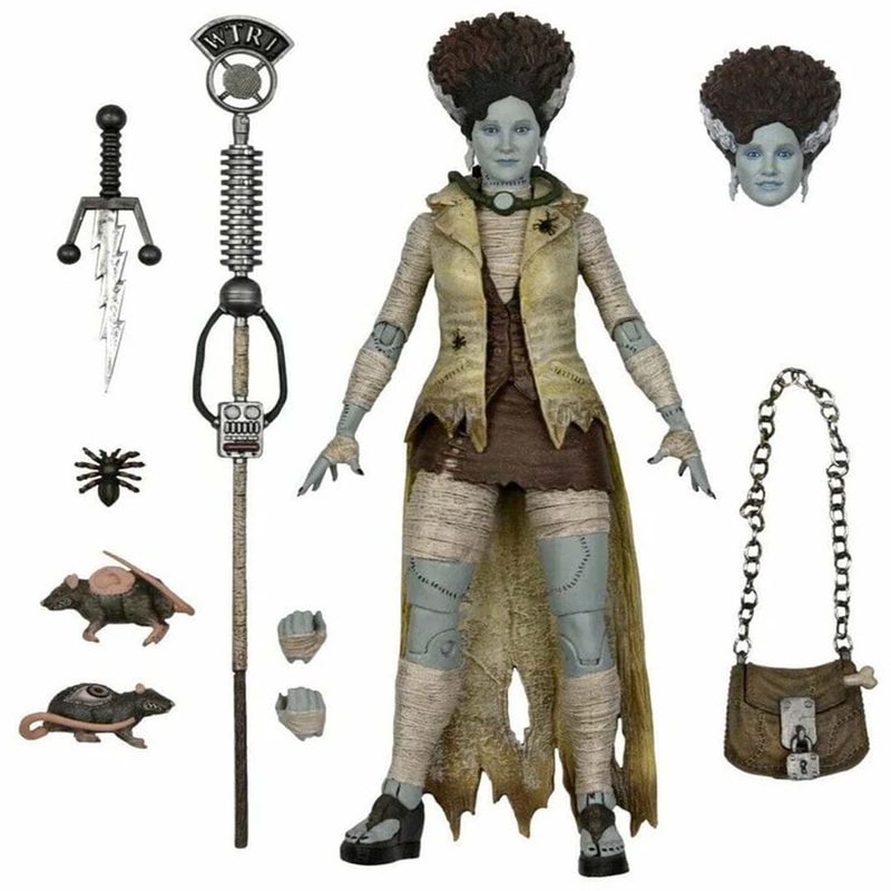 NECA Universal Monsters x TMNT  Ultimate April as The Bride 7 Action Figure