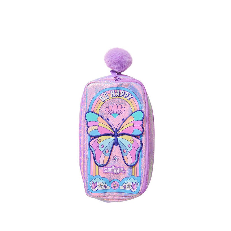 Smiggle Butterfly Pencil Case Pouch For Kids
