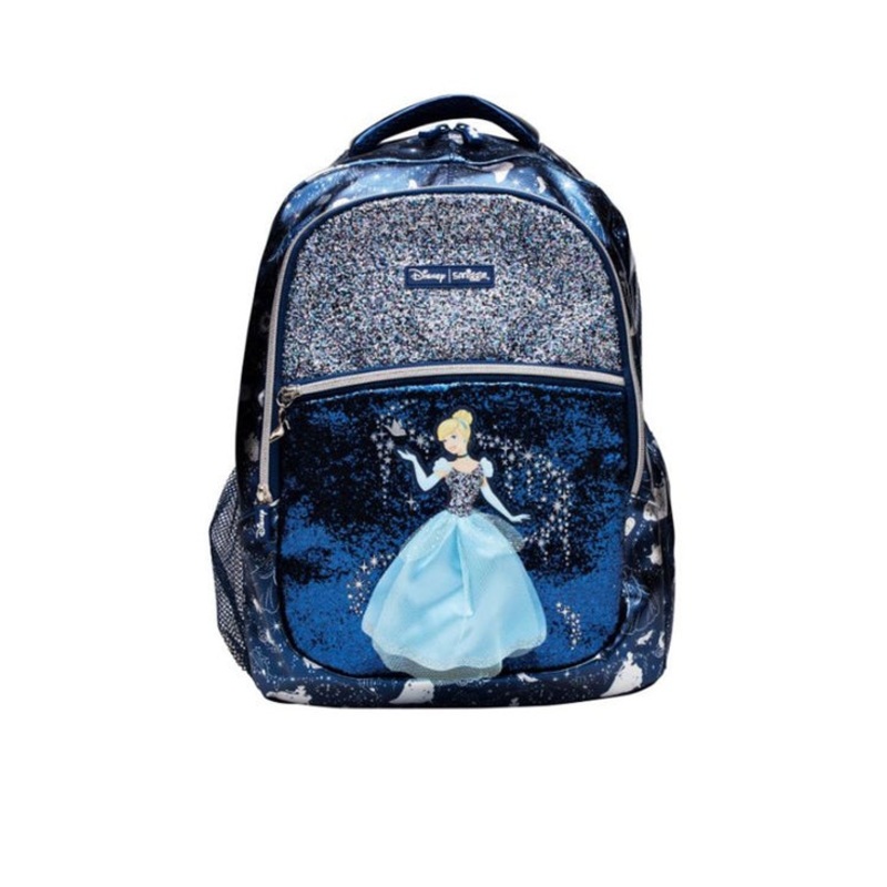 Smiggle School Bag : Disney Cinderella Colorful & Stylish 16 Inch Backpack for Kids