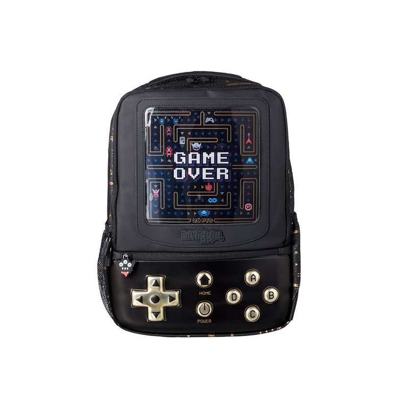Smiggle School Bag : Video Game Colorful & Stylish 16 Inch Backpack for Kids