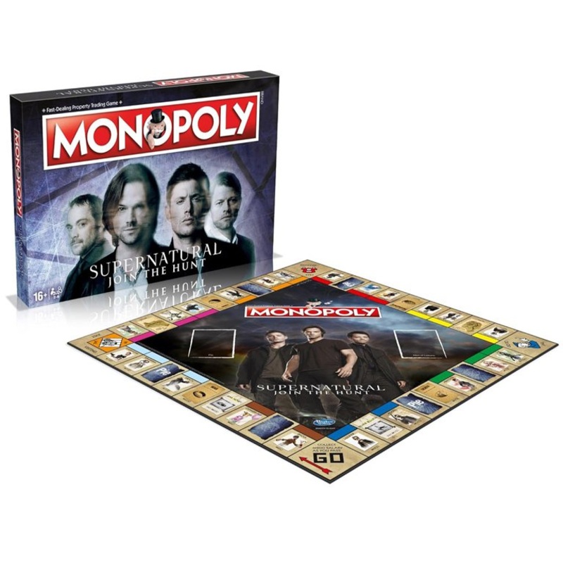 Supernatural Monopoly  Join the Winchester Brothers Sam and Dean in a Battle Against the Supernatural!