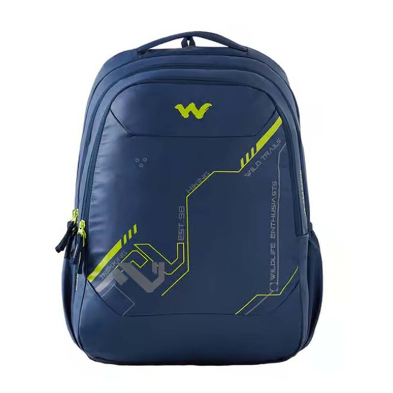 Wildcraft Blaze Pro 45L Laptop & School  Bags Light Blue | Spacious & Durable with Rain Cover